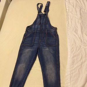 Overalls in Dark Indigo Wash